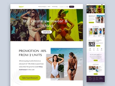 Swimwear & Clothing Store clean clear creative dailui design ecommerce fashion grid inspiration interaction interface portfolio sketch typoghraphy ui ux web webdesign webiste woman