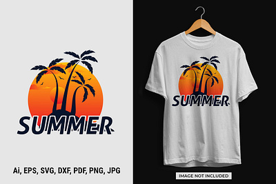 Summer Tshirt Design beach design summer summer time summer tshirt summer tshirt design summer vibes t shirt tshirt