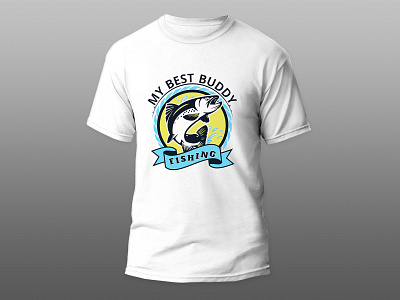 Fishing T-shirt design