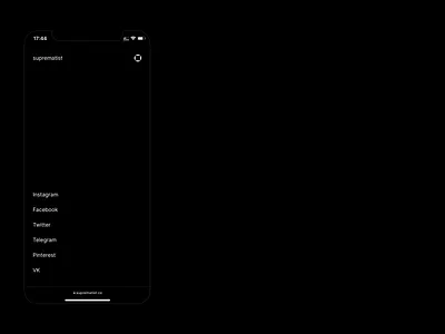Suprematist. Web, mobile. concept design graphic design grid home ios layout minimat mobile mockup suprematism swiss typo typography ui web website
