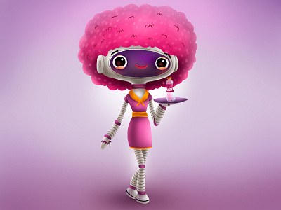 Saudi Aramco station Cashier aramco cartoon cg character children fuel gas illustration kids oil saudi