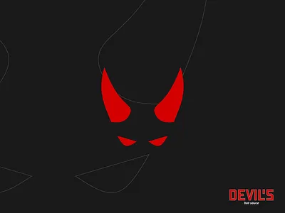Devil's - simple logo branding design devil devils flat geometry icon logo minimal