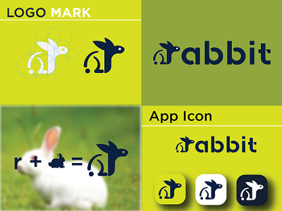 Rabbit Logo Design beautiful rabbit logo branding cute rabbit logo design graphic design logo logodesign minimal modern logo rabbit rabbit app icon rabbit logo rabbit logo concept rabbit minimal logo rabbit modern logo rabbit rabbit vector