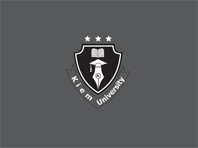 #KiemUniversity branding dailylogochallenge design graphic design logo university