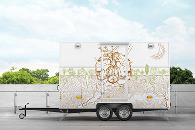 Trailer Design For Raw Root. 3d adobe animation art behance branding design dribbble dribbblershot flat gr graphic design illustration logo logodesign logotype minimal motion graphics ui vector