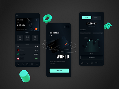 Finance Banking App Design app banking app dashboard design finance finance app fintech money ui ux wallet