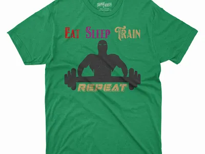 Gym and fitness t shirt design cloth design clothing design cool t shirt design fitness t shirt design gym t shirt design