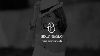 BERLY JEWELRY brand branding creative design illustration jewerly logo logo designing minimalist