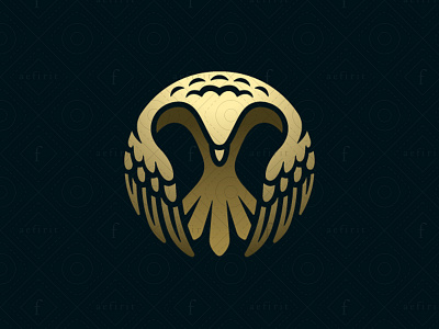 Eagle Embrace Logo attorney awakening branding core eagle embrace falcon for sale guardian hawk insurance justice law legal logo protector real estate realty security spherical