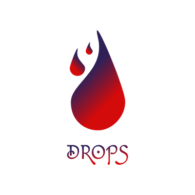 Drops Logo design graphic design logo vector