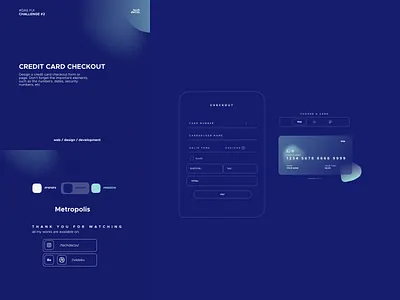 #DailyUI - Credit Card Checkout⁣ - Vadim Kunafin [Challenge #2] adobe illustrator adobe illustrator cc adobe photoshop app challenge 2 credit card checkout⁣ dailyui design figma graphic design illustrator ui