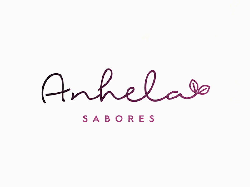 Anhela - Logotipo animado animation branding brandithstudio design graphicdesign logo motion graphics