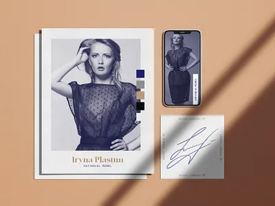 Iryna Plastun - Branding brand brandidentity branding brandithstudio business card design communication design graphicdesign logo model méxico photography