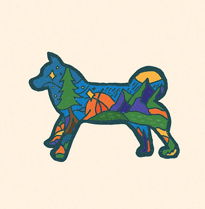 Sticker art design