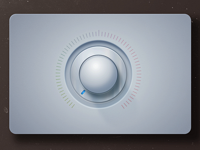 Light to Dark Knob Interaction adobe xd animated element animation auto animate dial knob light to dark micro interaction rotating rotating dial skeuomorphism