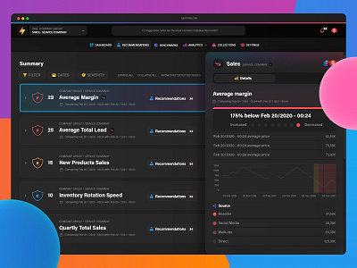 Exploring a new UI Identity adobexd analytics interface spline spline.design splinedesign ui ux