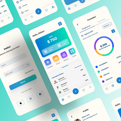 Expense Manager App Design app app design design expensemanager figma inpiration ui uidesign uiux uxdesign