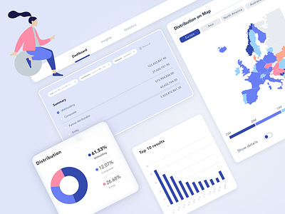 Finance Management App branding dashboard data interactive managment ui ux web app