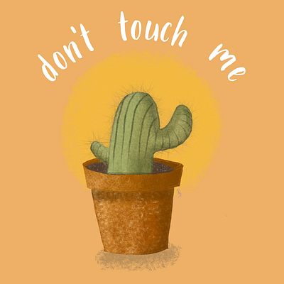 Sassy Cactus Illustration digital illustration illustration procreate