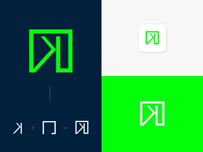 K - krishna borad Logo Design branding creative graphic design logo logodesign