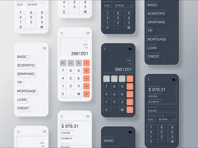 Calculator calculator dailyui figma ui ux design