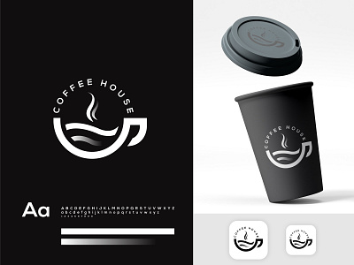 Coffee House Logo best logo design brand branding brewed coffee logo coffee logo maker cool coffee logo creative modern logo cup coffee logo custom logo design flat modern minimalist logo home coffee logo icon logo logo design logo design ideas modern business logo design modern logo modern logo design modern minimalist logo modern minimalist logo design