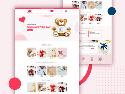 Hippo Gifting creative design ecommerce giftshop logo website