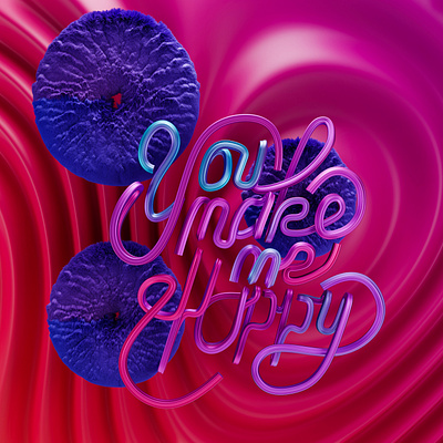Typography blender3d blendercycles