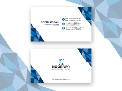 Business card adobe illustrator adobe illustrator cc business card card design design nh16 noor360 visiting card