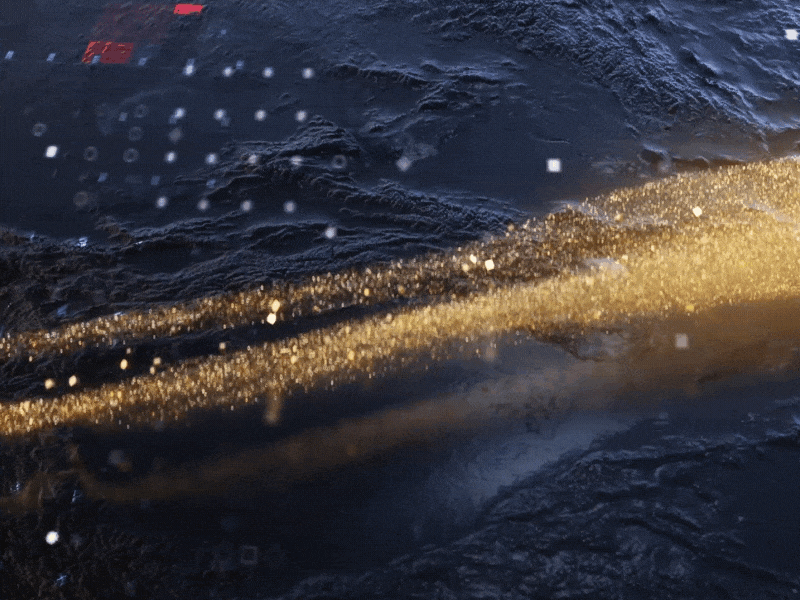 Part of our upcoming project.. 🔥🔥☄️☄️ 3d animation cinema4d dimension dynamics gif motion motion graphics motiongraphics octanerender particle x particle