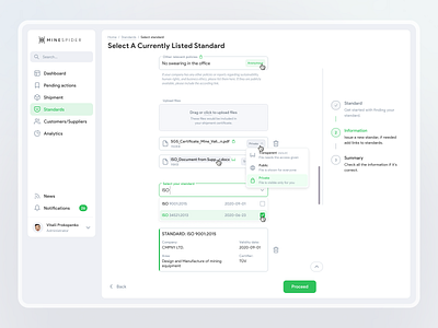 Dashboard UI Redesign admin app application blockchain clean ui creative dashboard design green inspiration mine mineral panel ui ux web website wireframe