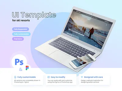 Ski-book – Ski Multi-concept Minimal Template multi concept