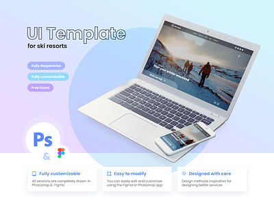 Ski-book – Ski Multi-concept Minimal Template multi concept