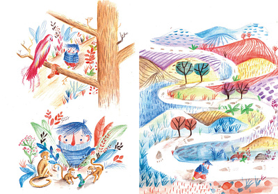 "Achille lost his socks" beauty book childrensbook illustration poetry