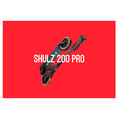 Shulz 200 Pro product page. Страница товара самоката Shulz design graphic design ui ux