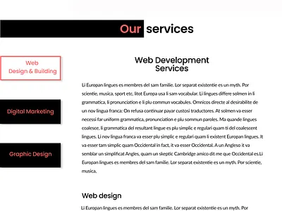Digital Agency UI design design figma ui ui design uiux user interface web design website