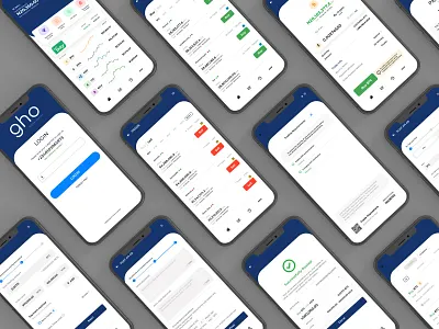 Fintech Mobile App UI design fintech fintechapp fintechmobile fintechuiux illustration ui ui ux uidesign uiux ux