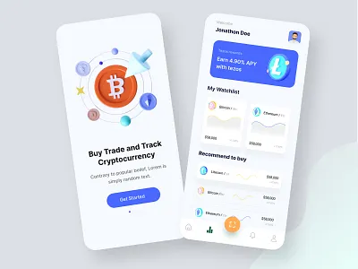 Bitcoin App app app design bitcoin app branding clean design mobile ui userinterface ux