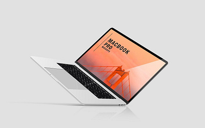 Macbook Pro Mockups abstract clean device display laptop mac macbook mockup phone phone mockup presentation realistic simple smartphone theme ui ux web webpage website