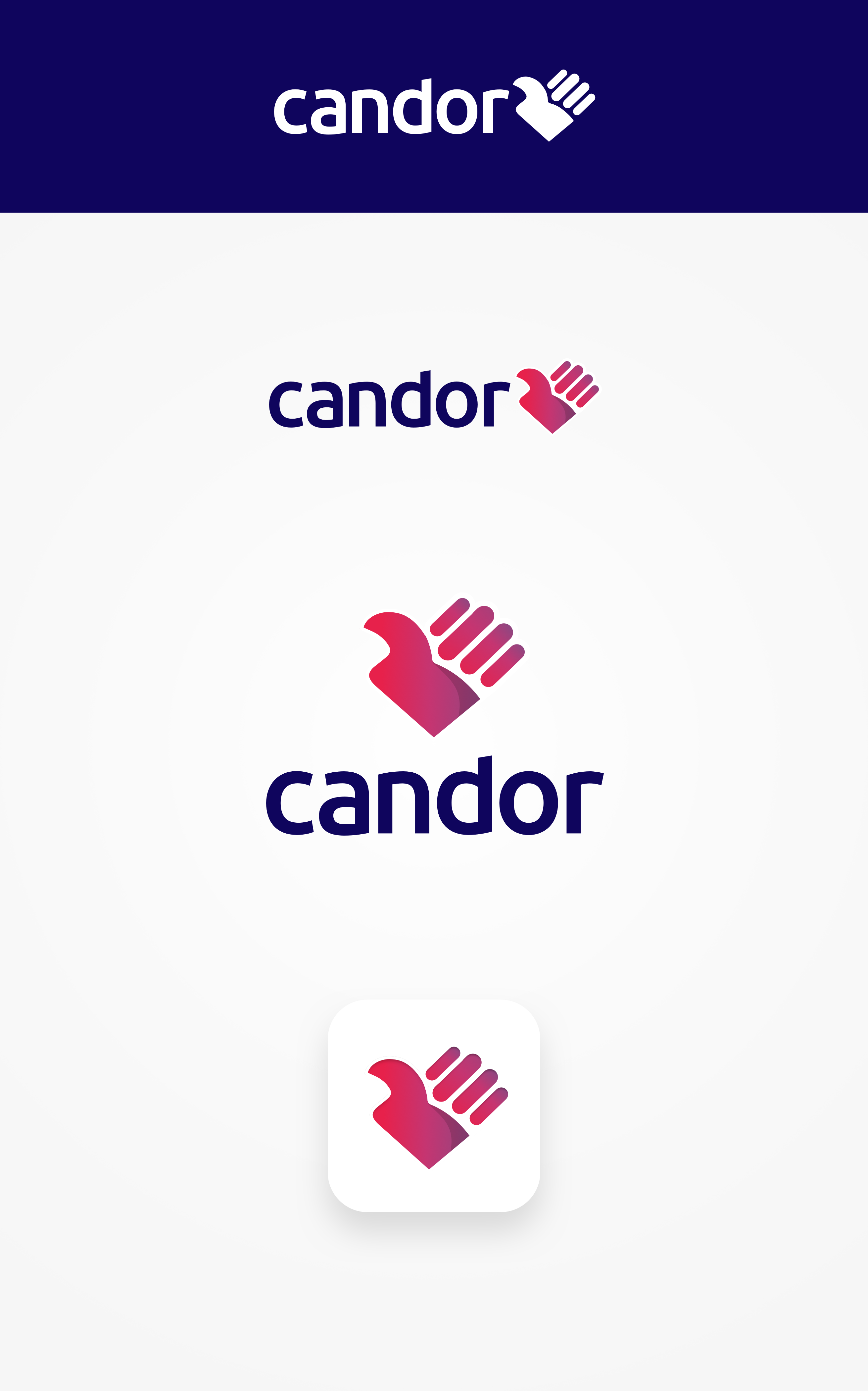 Candor blockchain brand branding crypto currency decentralized logo logo design network