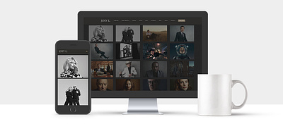 Joey L Professional Photographer advanced backend management cms ecommerce web design london web developement website design