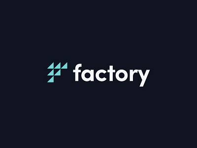 Factory Logo Redesign branding branding and identity clean design graphic design identity logo logo design logo redesign minimal modern modern logo rebrand rebranding redesign sans serif simple sofia pro strong symbol