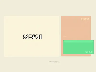 Everbloom logo branding burak beceren design everbloom festival logo music festival typography vector