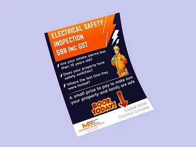 MEC - Electrical Flyer branding flyer flyerdesign graphic design poster posterdesign