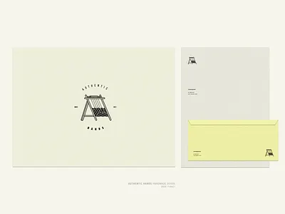 Authentic Hands logo authentic authentic hands branding burak beceren design embroidery goods handmade illustration logo loom sewing typography vector