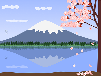 Landscape Illustration : Weekly Warm-Up art artwork color colorpalette colors design designer drawing dribbble dribbbleweeklywarmup figma graphic design graphic designer illustration illustrations landscape rebound vector vectorillustration weeklywarmup