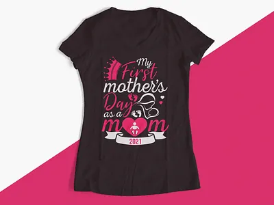MOM T SHIRT DESIGN design designer mahabub graphic design illustration logo shirt t shirt t shirt design tee teeshirt typography