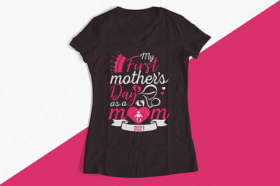 MOM T SHIRT DESIGN design designer mahabub graphic design illustration logo shirt t shirt t shirt design tee teeshirt typography