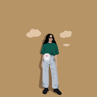 model vector illustration artist characterdesign design digitalartist digitalillustration illustration vectorart