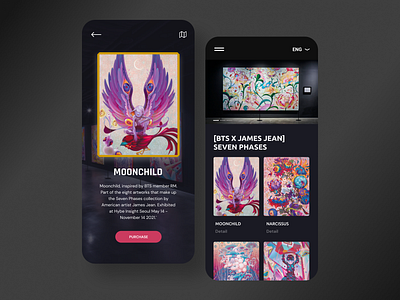 Art Exhibition Reservation App art exhibition app mobile ui ui ui design uiux